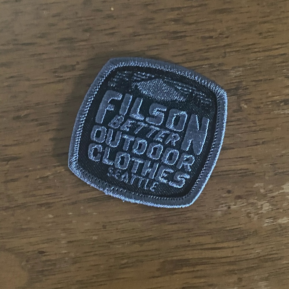 Filson outfitters cc patch bear tree Smokey